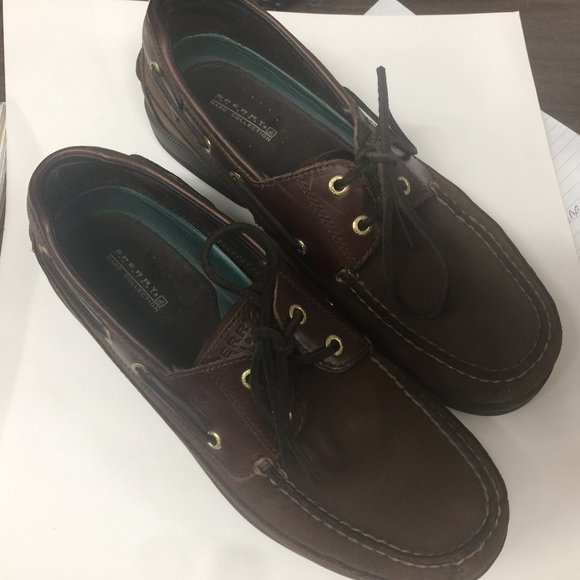 Sperry Top -Sider Boat Shoe Brown 10M  6-C  CH08 0633701 - Picture 1 of 8
